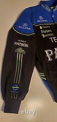 Scott Sharp Acura Tequila Patron#9 Blue Lemans ISMA Series Jacket Super Clean