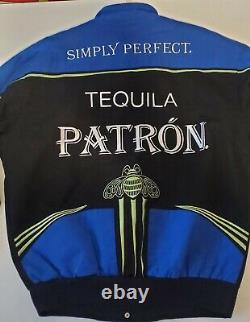Scott Sharp Acura Tequila Patron#9 Blue Lemans ISMA Series Jacket Super Clean