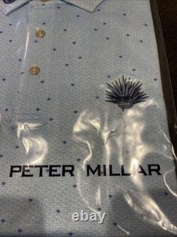 Scotty Cameron Agave Man Tequila Sunrise Peter Millar polo shirt Large