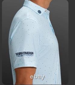 Scotty Cameron Agave Man Tequila Sunrise Peter Millar polo shirt Medium