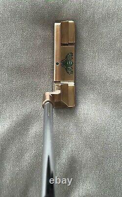 Scotty Cameron Patron Tequila Newport 2 Select Putter and Headcovers, Agave Man