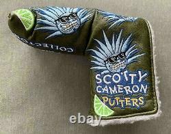 Scotty Cameron Patron Tequila Newport 2 Select Putter and Headcovers, Agave Man