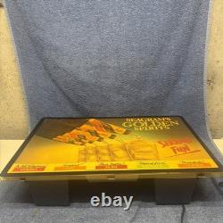 Seagrams Golden Spirits Light Up Sign Seagram's 21.5 X 14 Vodka Gin Tequila