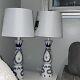 Set Of 2 Tequila Bottle Lamps Clase Azul Reposado With Bluetooth Color Bulb