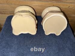 Set Of Tequila Decanters PANCHO PISTOLAS AND LA PRIMA DE PANCHO MEXICO. No Chips