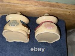 Set Of Tequila Decanters PANCHO PISTOLAS AND LA PRIMA DE PANCHO MEXICO. No Chips