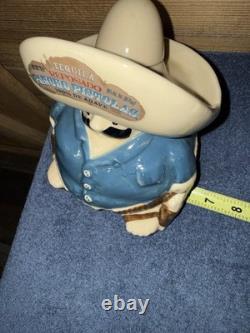 Set Of Tequila Decanters PANCHO PISTOLAS AND LA PRIMA DE PANCHO MEXICO. No Chips