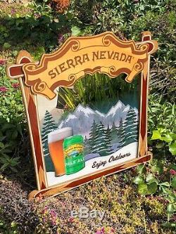 Sierra Nevada Pale Ale Ski Tequila Whiskey Beer Bar Sign Pub Man Cave Mirror