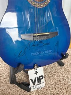 Signed Dan And Shay Acoustic Rogue Guitar Tequila