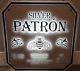 Silver Patron Tequila Neon Sign