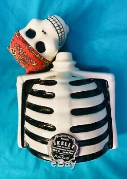 Skull Tequila Bottles All 3 Skelly Anejo, Reposado, Blanco. Super Collection