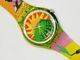 Swatch Tequila Vintage Swiss Automatic Conversion Plastic Watch