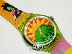 Swatch TEQUILA vintage swiss automatic conversion plastic watch