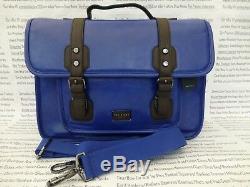 TED BAKER Mens Satchel Bag TEQUILA Blue Shoulder Despatch Docu Bags BNWT R£129