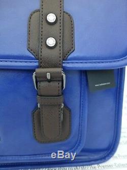 TED BAKER Mens Satchel Bag TEQUILA Blue Shoulder Despatch Docu Bags BNWT R£129