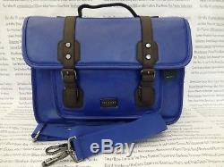 TED BAKER Smart Satchel Bag TEQUILA Blue Shoulder Despatch Docu Bags BNWT R£129