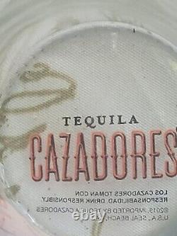 TEQUILA CAZADORES 2019 Set of 6 Special Edition Artist Designed Glass 12 Oz