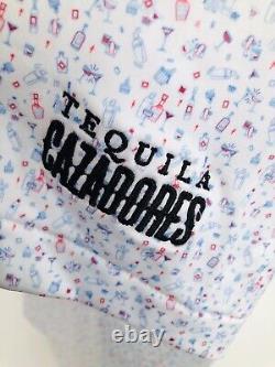 TEQUILA CAZADORES / PETER MILLAR / NEW w TAGS Booze Cocktail M Polo Shirt