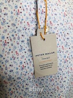 TEQUILA CAZADORES / PETER MILLAR / NEW w TAGS Booze Cocktail M Polo Shirt