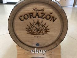 TEQUILA CORAZON NEW Thousand Oaks Barrel 5 Liter Barrel with Bar Mat