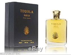 TEQUILA GOLD POUR HOMME Eau De Parfum 3.3 Fl. Oz 100ml Spray BRAND NEW IN THE BOX
