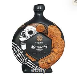 TEQUILA MANDALA DIA DE LOS MUERTOS SPECIAL EDITION 2025 EMPTY BOTTLE La Catrina