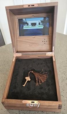 TEQUILA PATRON, Locked Exclusive VIP Box With Working Screen Advertisement