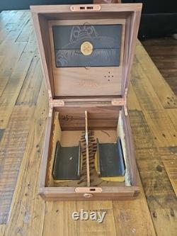 TEQUILA PATRON, Locked Exclusive VIP Box With Working Screen Advertisement