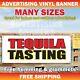 Tequila Tasting Advertising Banner Vinyl Sign Bar Restaurant Alcohol Beer Wine