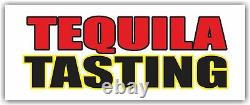 TEQUILA TASTING Advertising Banner Vinyl Sign Bar Restaurant Alcohol beer wine