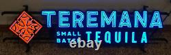 TEREMANA SMALL BATCH TEQUILA LED Lighted Sign Bar Pub ManCave Brand NEW in Box