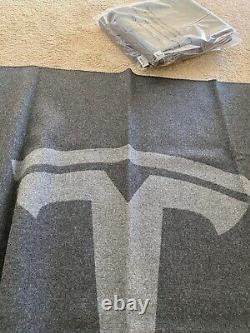 TESLA-BLANKET AUTHENTIC LIMITED NOT SOLD, RARE, LARGE, Merino Wool, ELON Tequila