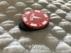 TESLA MOTOR POKER CHIP Case Included RARE, Not For Retail (Tequila / Elon)