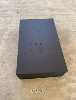 TESLA TEQUILA LIGHTNING BOTTLE (Empty) withSTAND & BOX, IN HAND with FREE SHIPPING