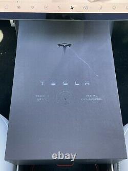 TESLA TEQUILA LIGHTNING BOTTLE (Empty) withSTAND & BOX, IN HAND with FREE SHIPPING