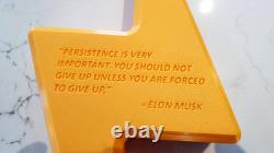 TESLA TEQUILA LIMITED EDITION EMPTY DECANTER (x2) ELON RARE COLLECTIBLE + BONUS