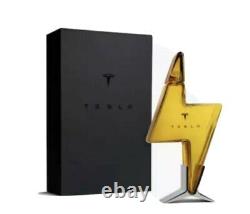 TESLA Tequila Bottle Empty + Stand (Elon Musk)