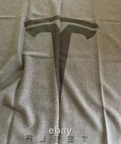 TESLA WOOL BLANKET GENUINE LIMITED NOT SOLD RARE, LARGE SIZE, Elon Tequila