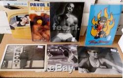 TOWER RECORDS Calvin Klein TEQUILA modern advertisement 24K RACK CARDS c 1990