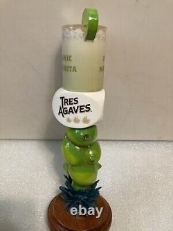 TRES AGAVE ORGANIC TEQUILA MARGARITA WithLIME draft tap handle. CALIFORNIA