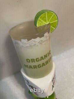 TRES AGAVE ORGANIC TEQUILA MARGARITA WithLIME draft tap handle. CALIFORNIA