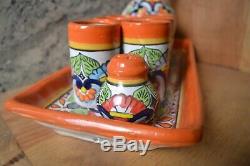 Talavera tequila set, tequila decanter, decanter, custom shot glasses CM119