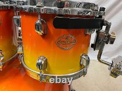 Tama Starclassic Maple 4-Piece Drum Set, Tequila Sunrise, 22-10-12-14