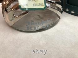 Tequila Añejo Don Julio Real Empty Bottle with Rotating Case