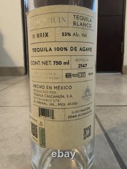 Tequila Cascahuin 11 Brix Bottle Limited Edition Joao Rodriguez 750 Ml Mexico