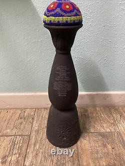 Tequila Clase Azul Black Matte Mezcal Empty Bottle Hand Crafted 750ml Mexico