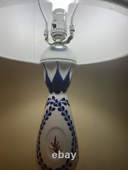 Tequila Clase Azul Reposado 750 ML Lamp with Brass Base (SHADED NOT INCLUDED)