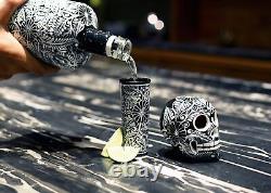 Tequila Decanter Set, Liquor Decanter with Shot Glasses and Mexican Sombrero