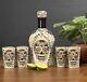 Tequila Decanter, Tequila Gifts, Authentic Ceramic Tequila Gift Set Handmade