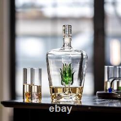 Tequila Decanter Tequila Glasses Set With Agave Decanter And 6 Agave Shot Glass